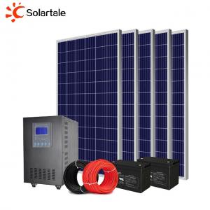 4KW netzunabhängige Solarstromanlage